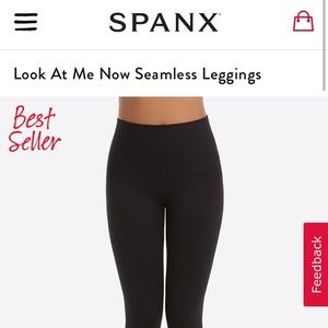 Spanx seamless leggings